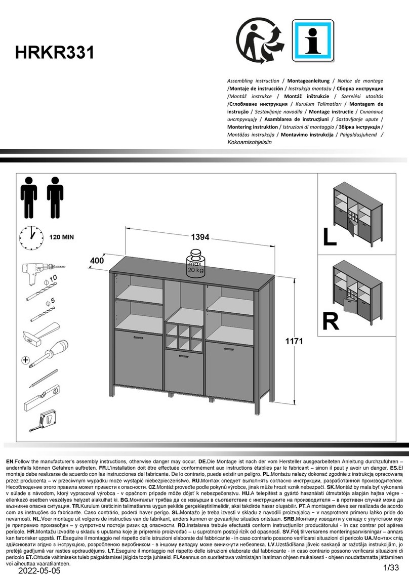 Forte HRKR331 User manual
