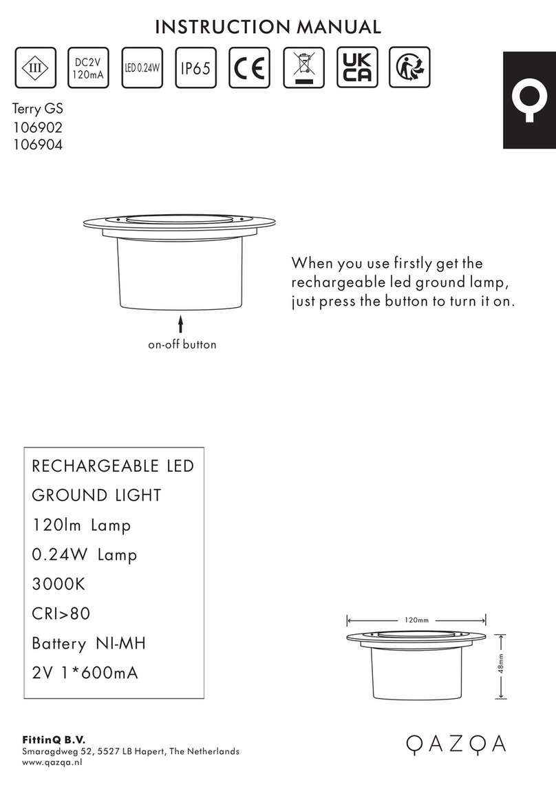Qazqa Terry GS instruction manual
