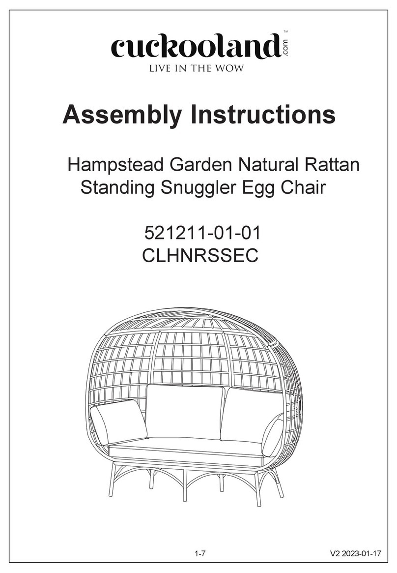Cuckooland CLHNRSSEC 521211-01-01 Assembly instructions