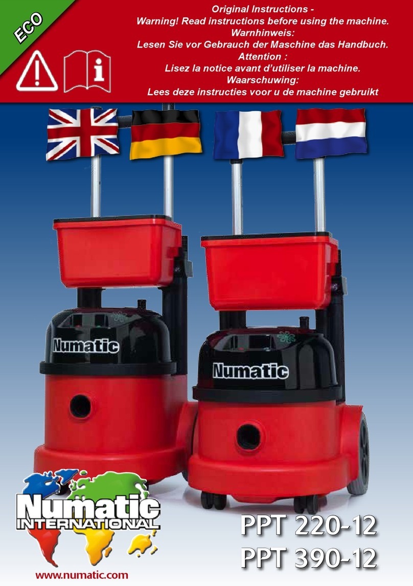 Numatic PPT 220-12 Original instructions