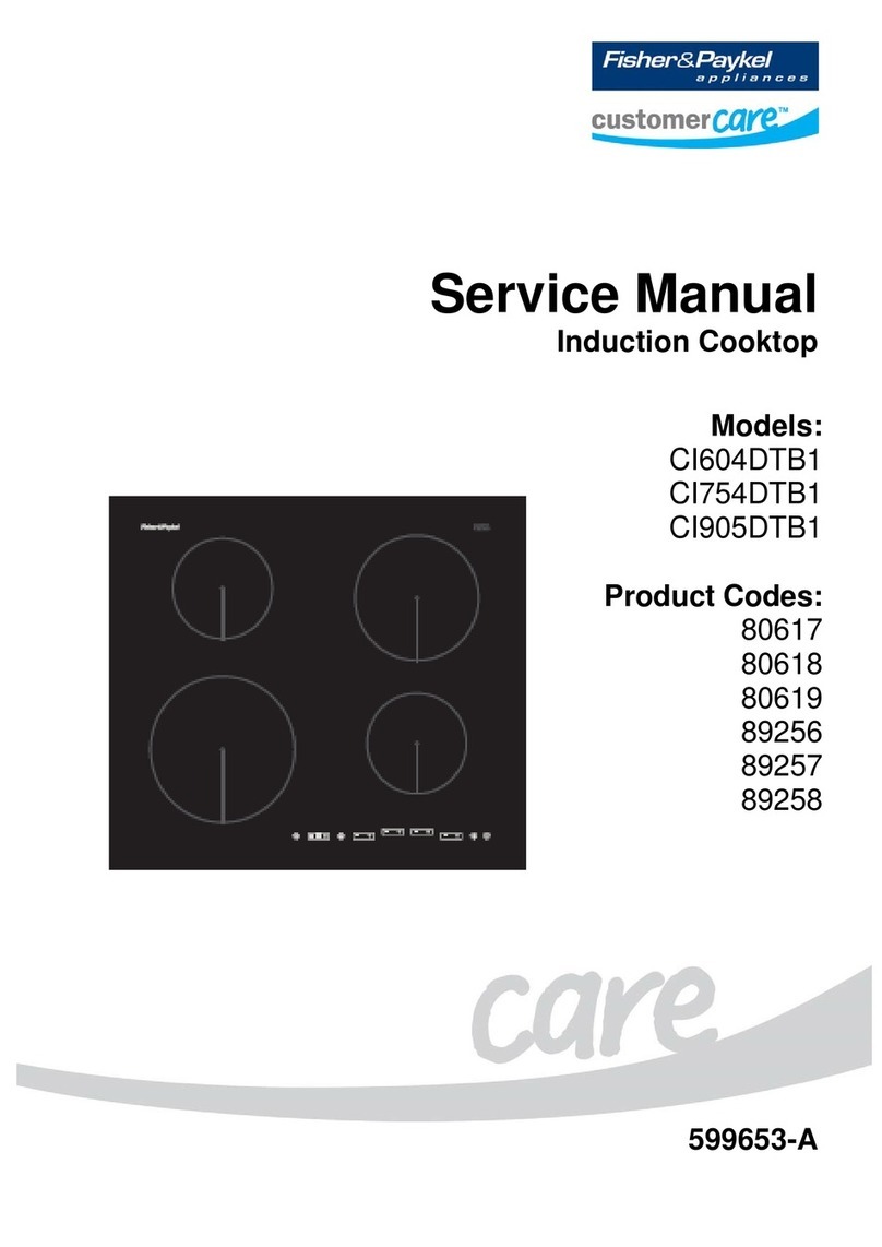 Fisher & Paykel CI604DTB1 Service manual