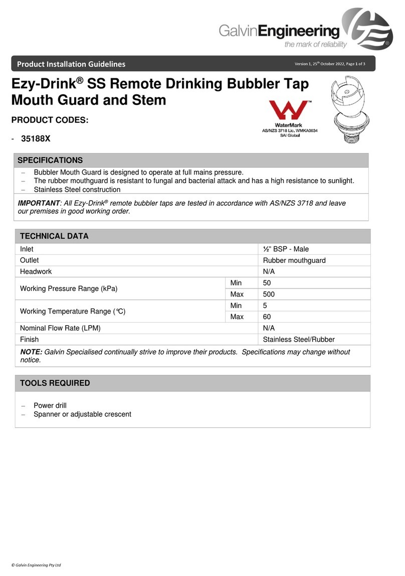 Galvin Engineering Ezy-Drink 35188X installation guide