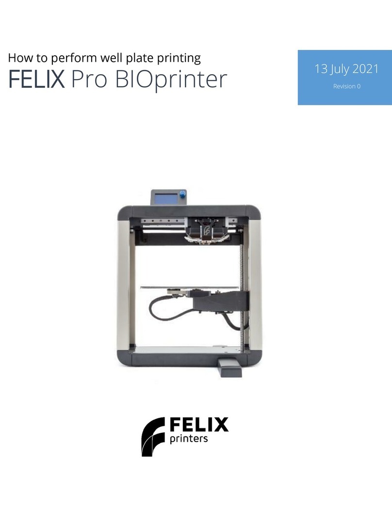 Felix Storch Pro BIOprinter User manual