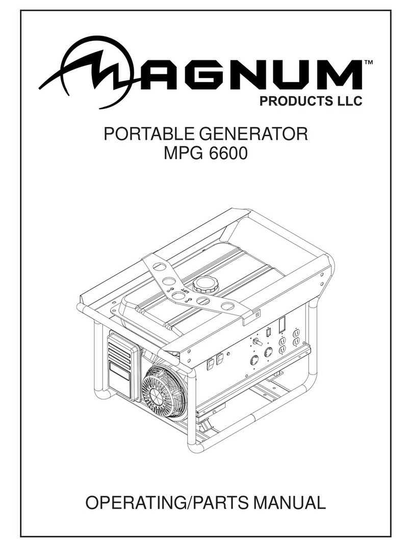 Magnum MPG 6600 User manual