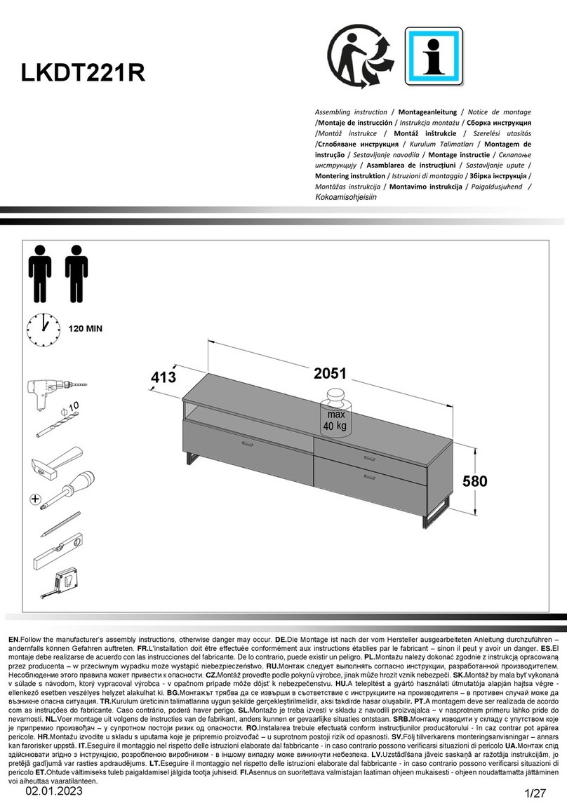 Forte LKDT221R User manual