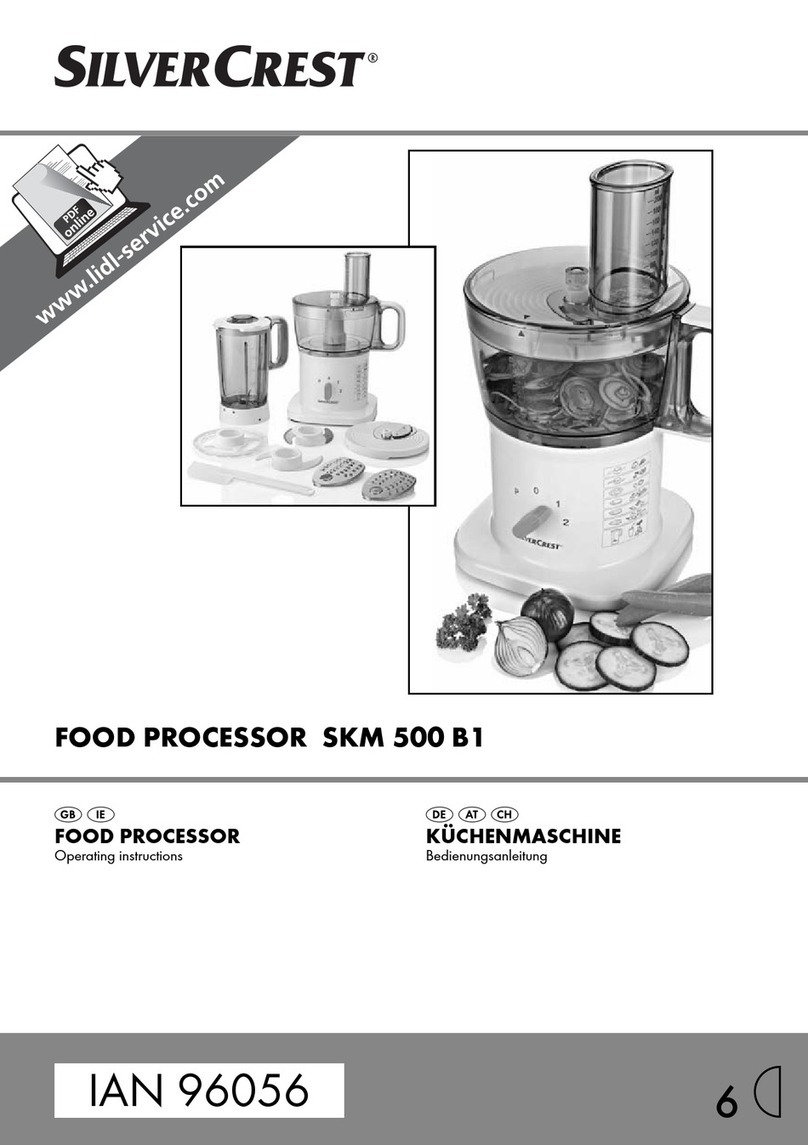 Silvercrest SKM 500 B1 User manual