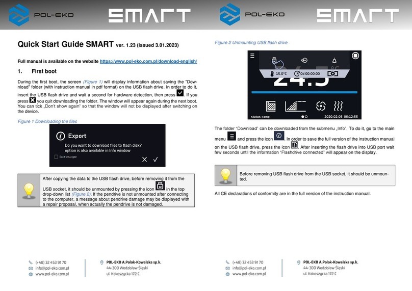 POL-EKO SMART User manual