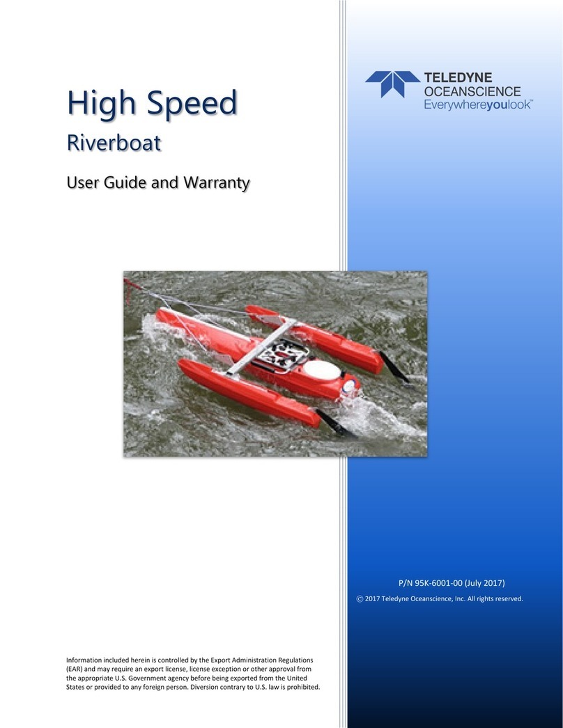 Teledyne Oceanscience High Speed User's guide and warranty Teledyne Oceanscience High Speed User's guide and warranty