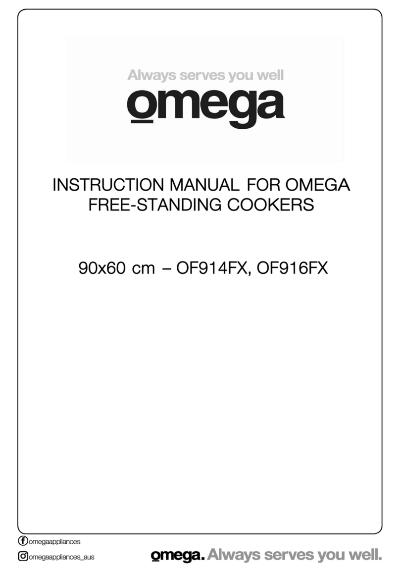 Omega OF914FX instruction manual