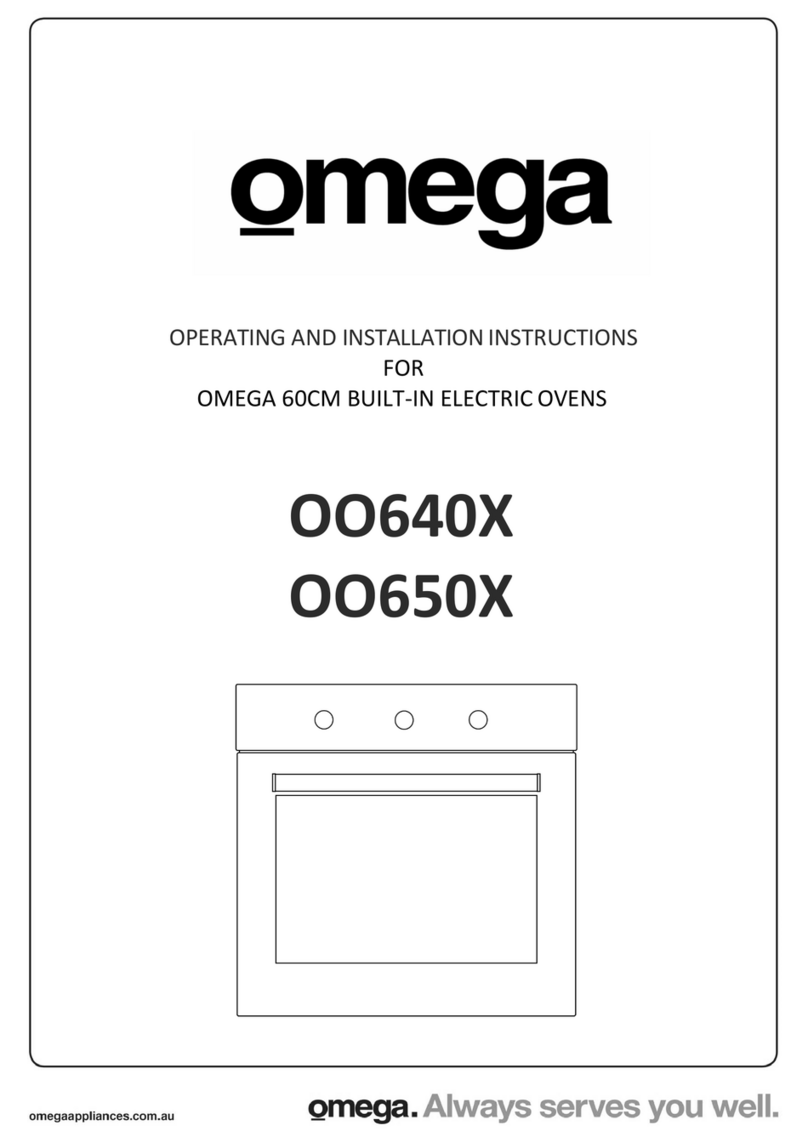 Omega OO650X User manual