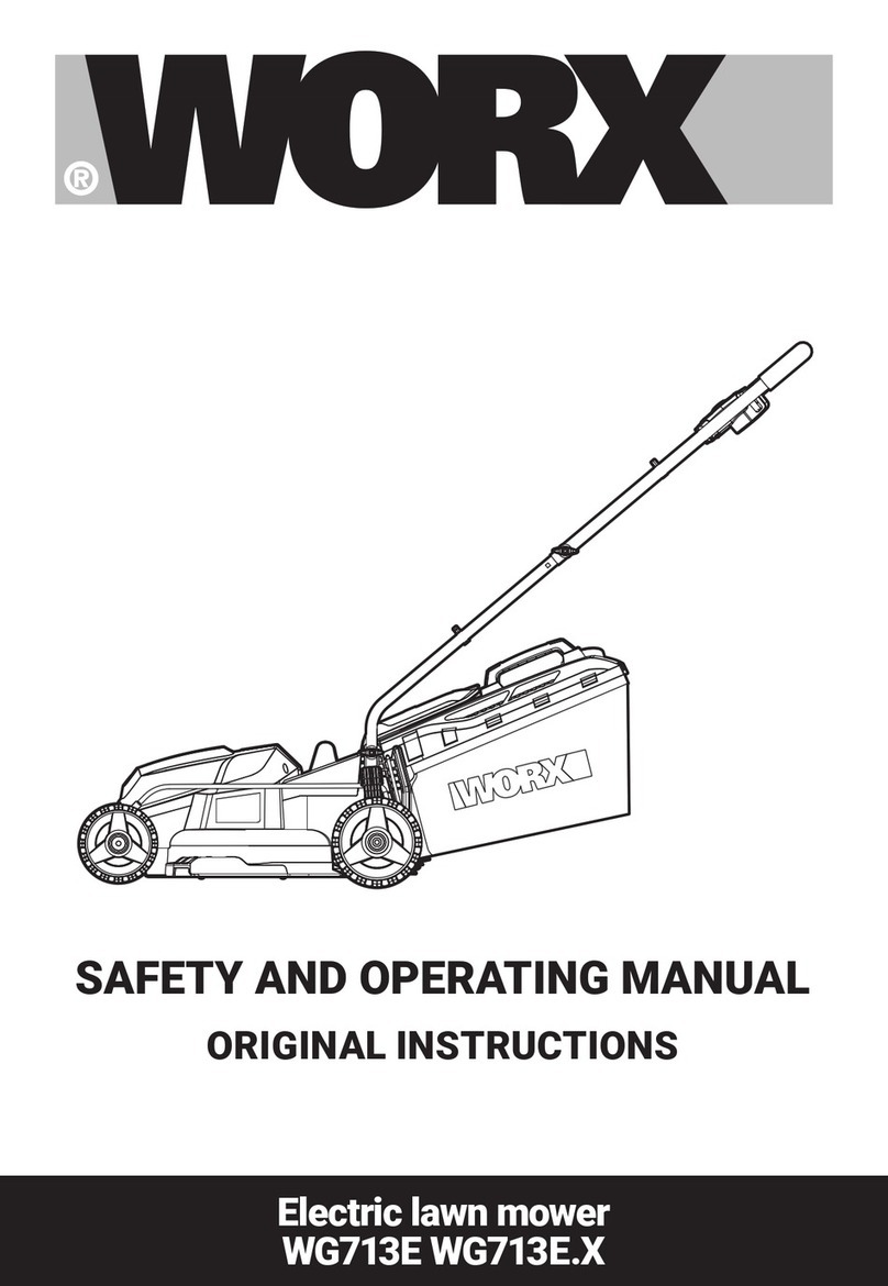 Worx WG713E Installation manual