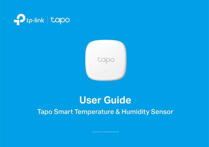 TP-Link tapo T310 User manual TP-Link tapo T310 User manual