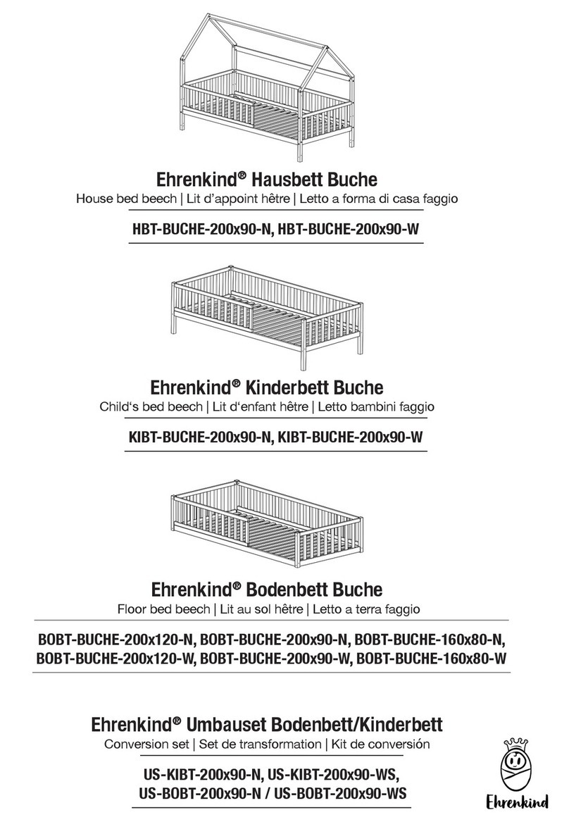 Ehrenkind HBT-BUCHE-200x90-N manual