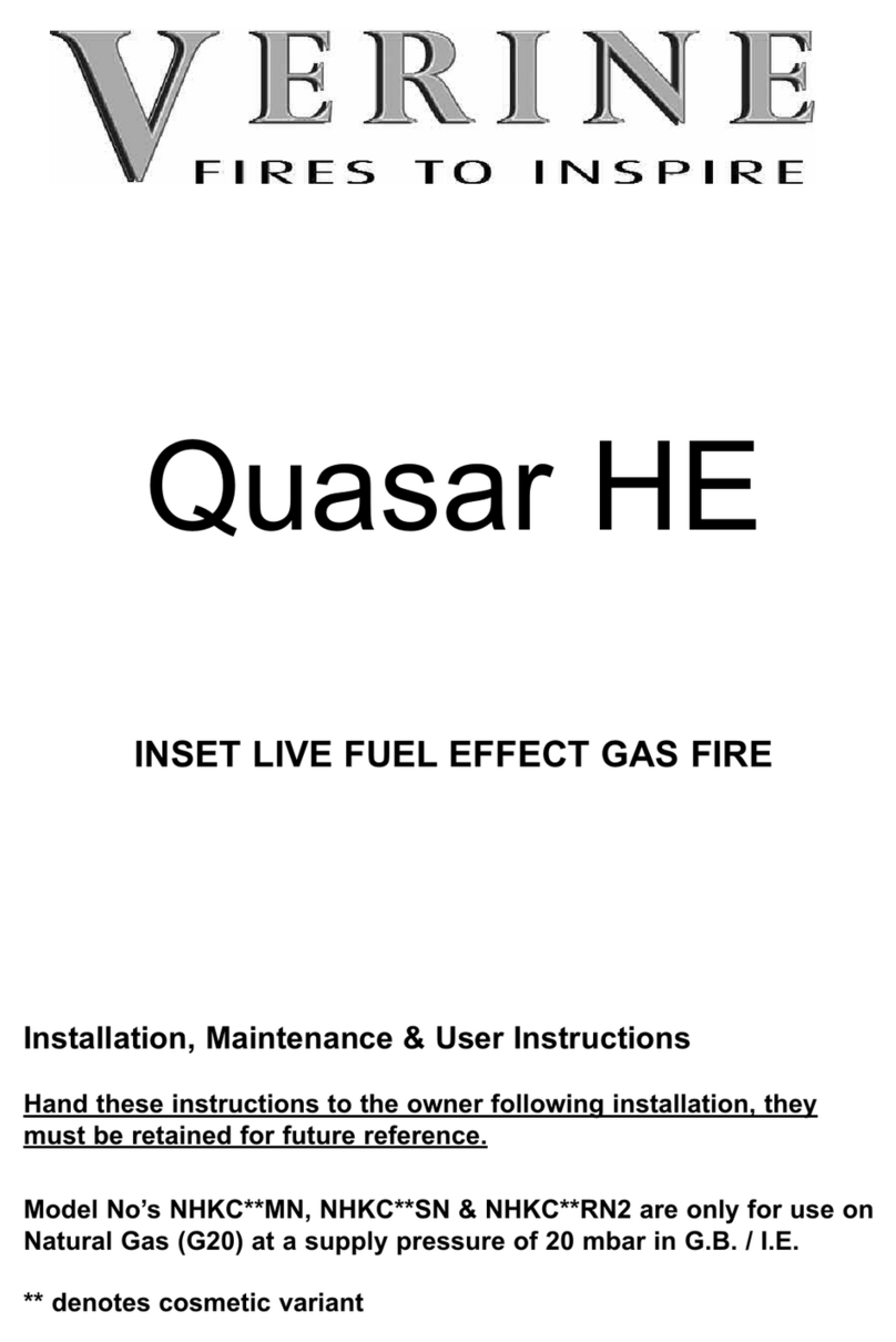 Verine Quasar HE Mounting instructions