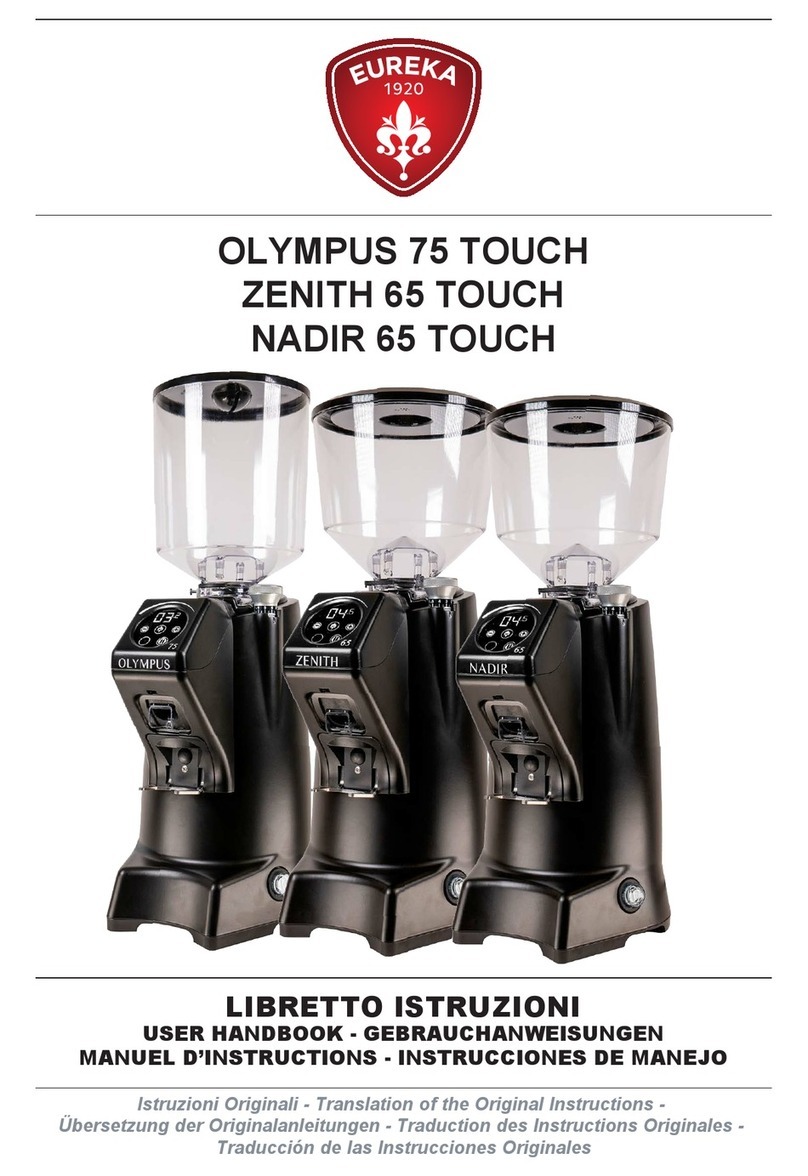 Eureka OLYMPUS 75 TOUCH Instruction Manual