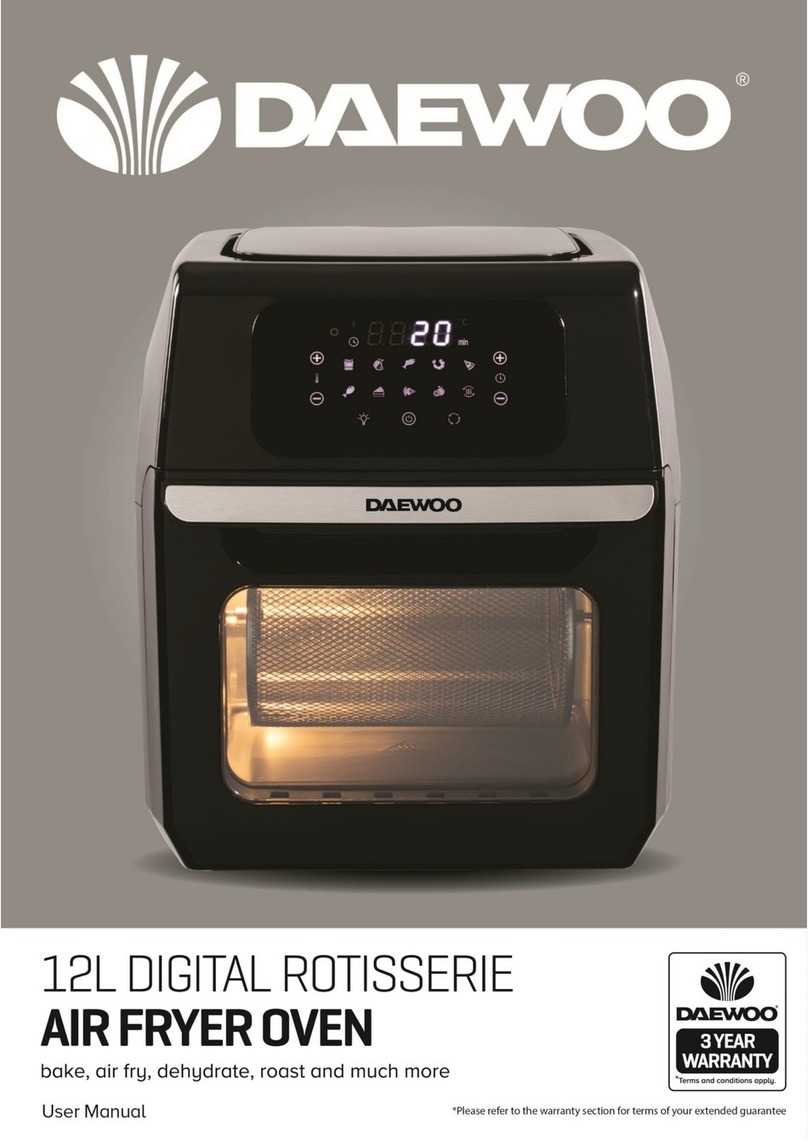 Daewoo SDA1551 user manual