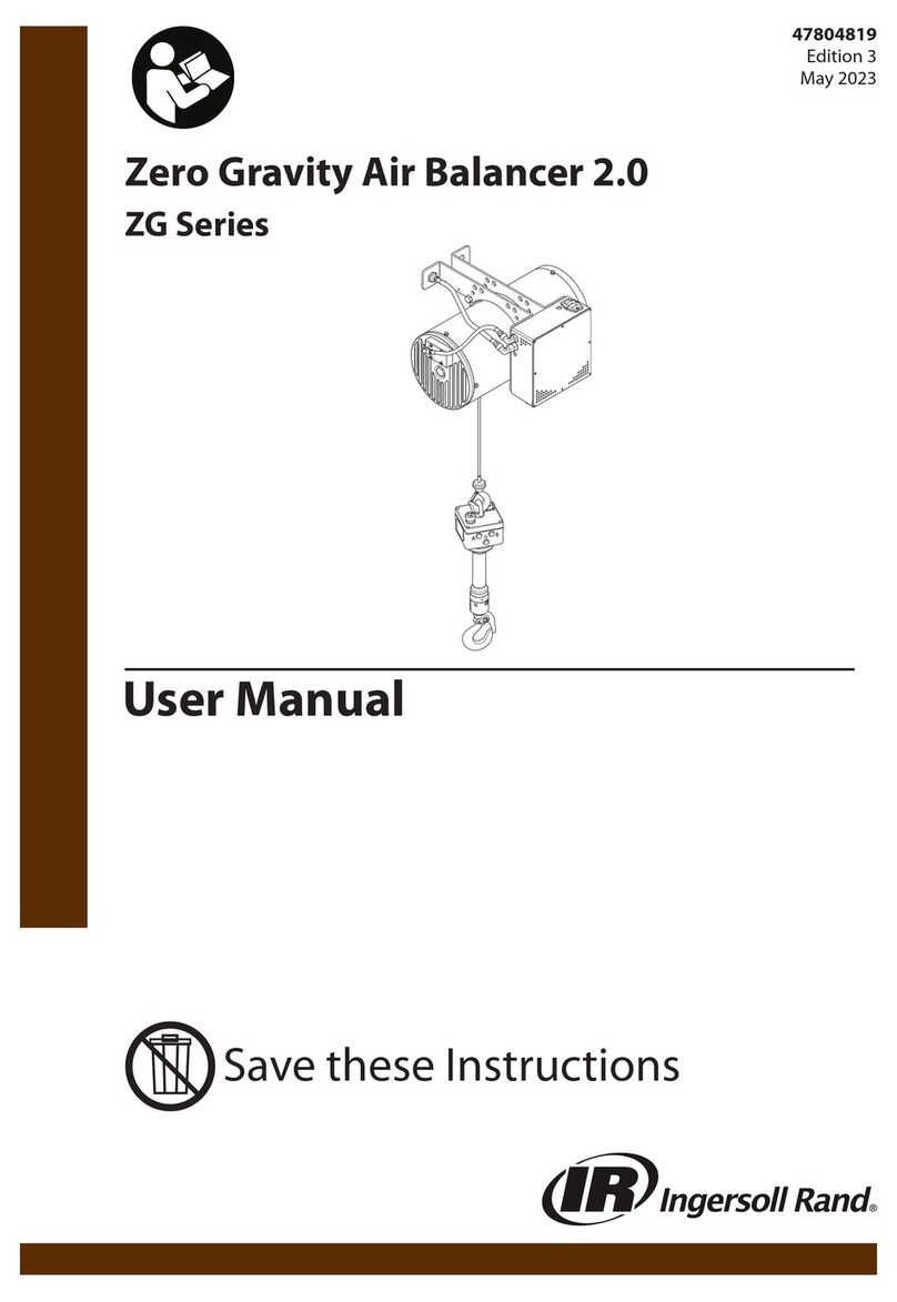 Ingersoll-Rand Zero ZG Series User manual