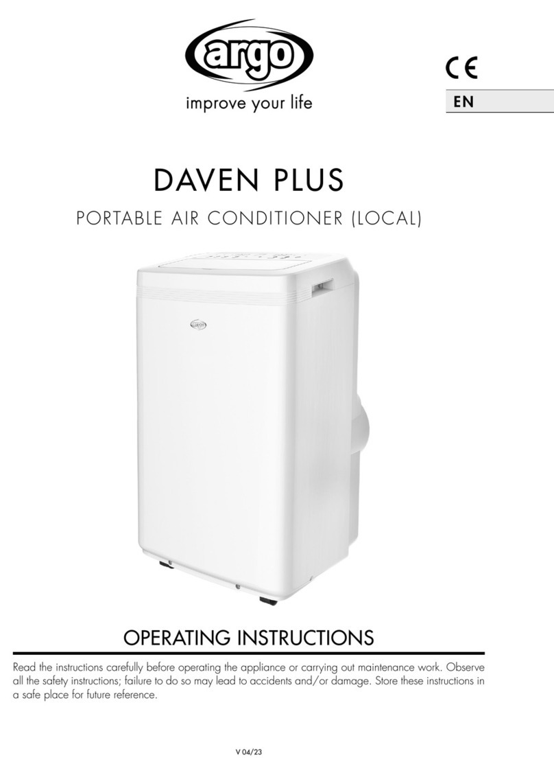 Argo DAVEN PLUS operating instructions