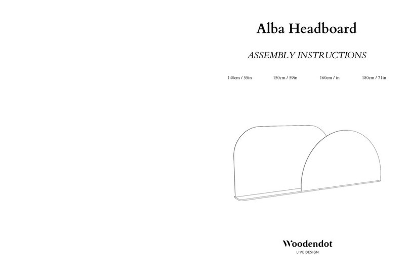 Woodendot Alba Headboard Assembly instructions