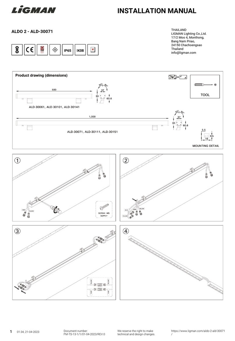 LIGMAN ALD-30071 User manual