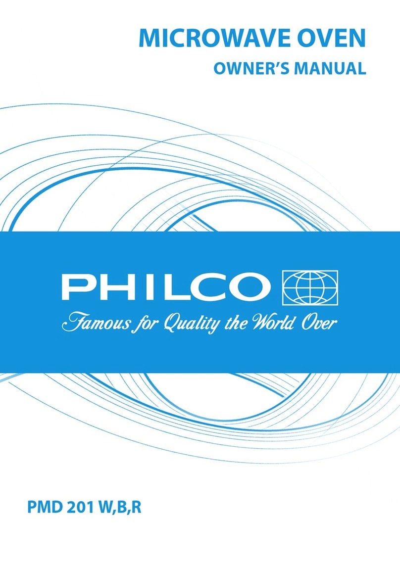 Philco PMD 201 W User manual