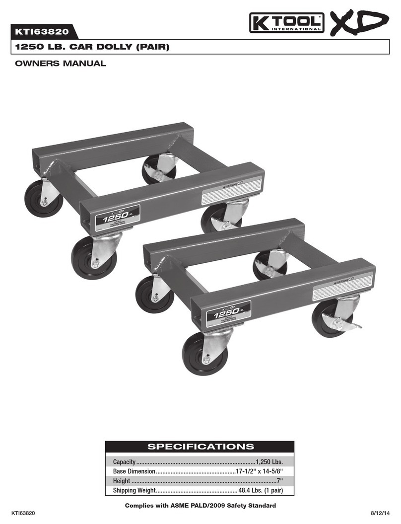 K Tool International XD KTI63820 owner's manual