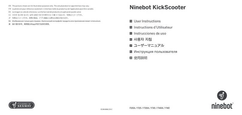 Segway Ninebot KickScooter F20A User manual