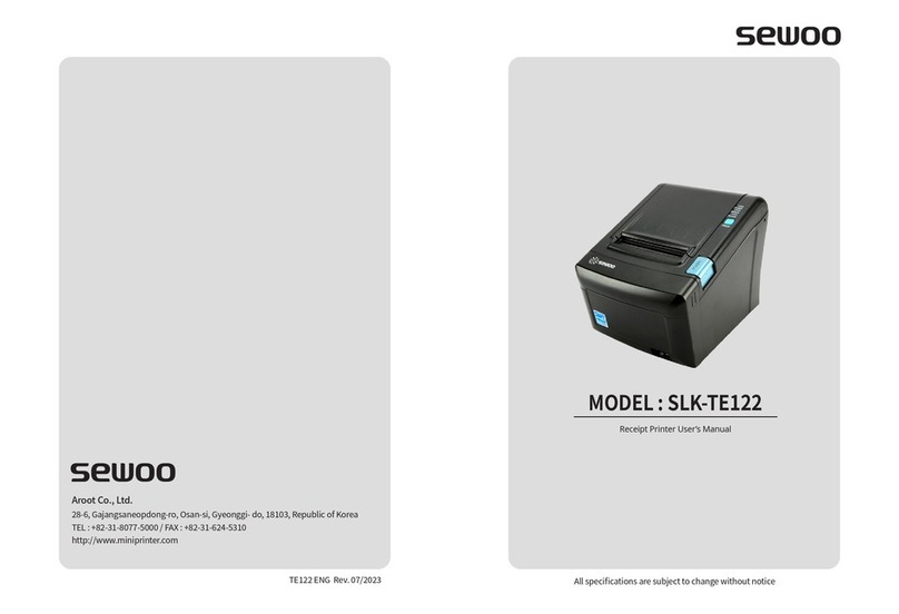SEWOO SLK-TE122 User manual