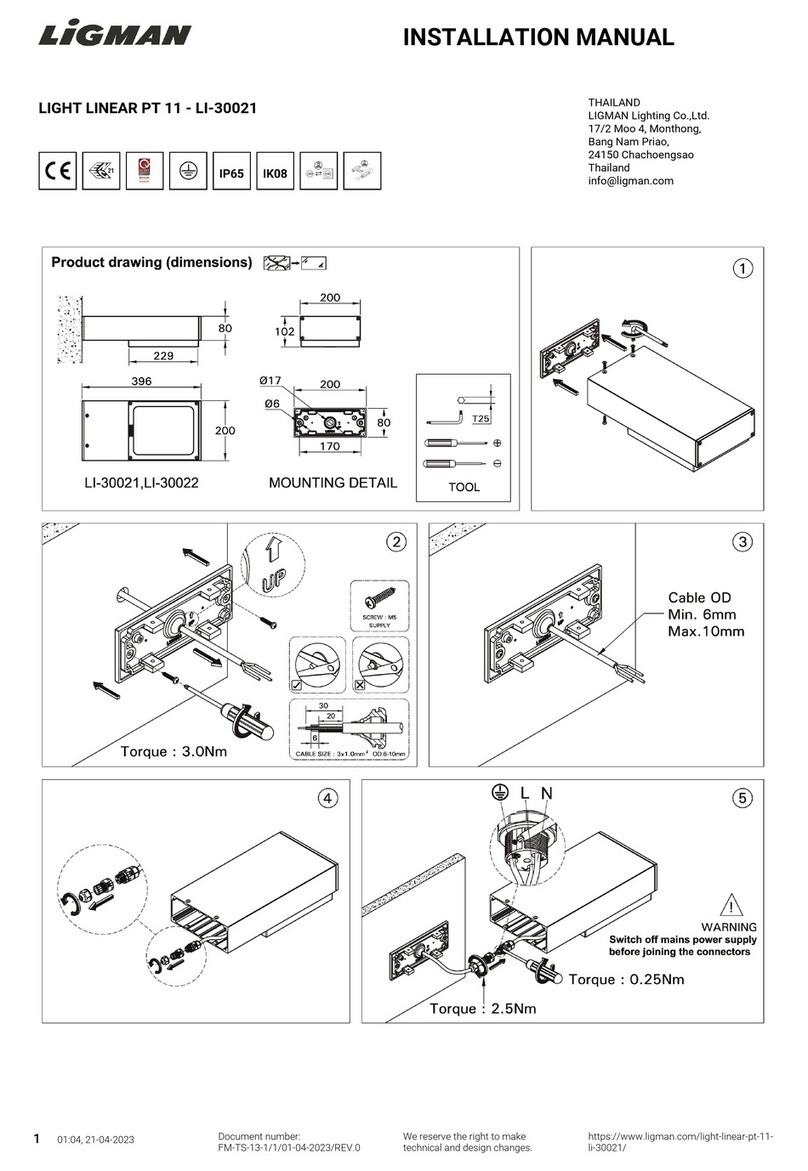 LIGMAN LI-30021 User manual