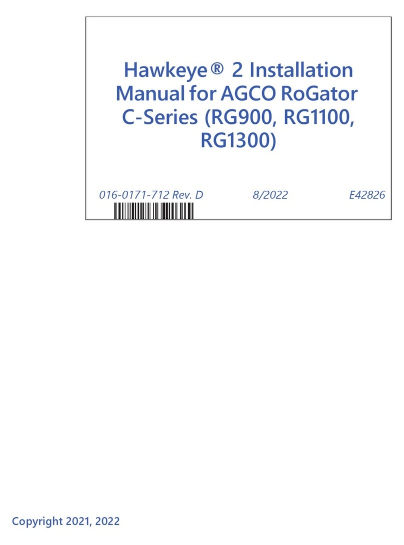 Raven AGCO RoGator Hawkeye C Series User manual