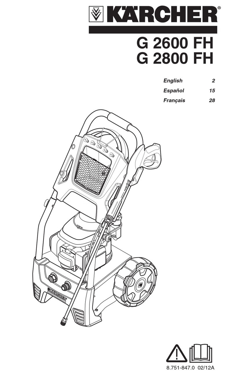 Kärcher G 2600 FH G User manual