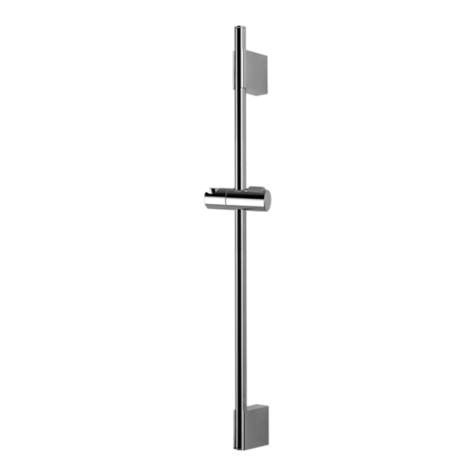 Bossini Asta Saliscendi DE6000B Installation and maintenance instructions Bossini Asta Saliscendi DE6000B Installation and maintenance instructions