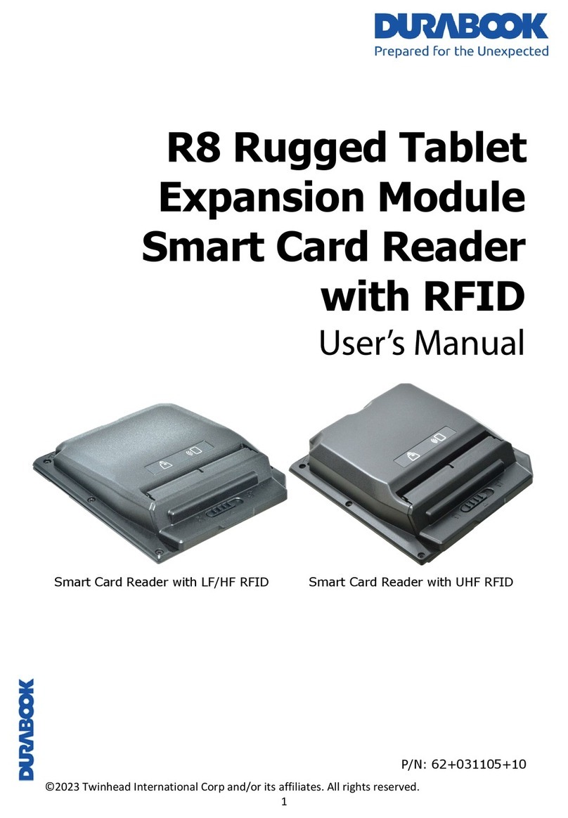 Durabook R8 User manual