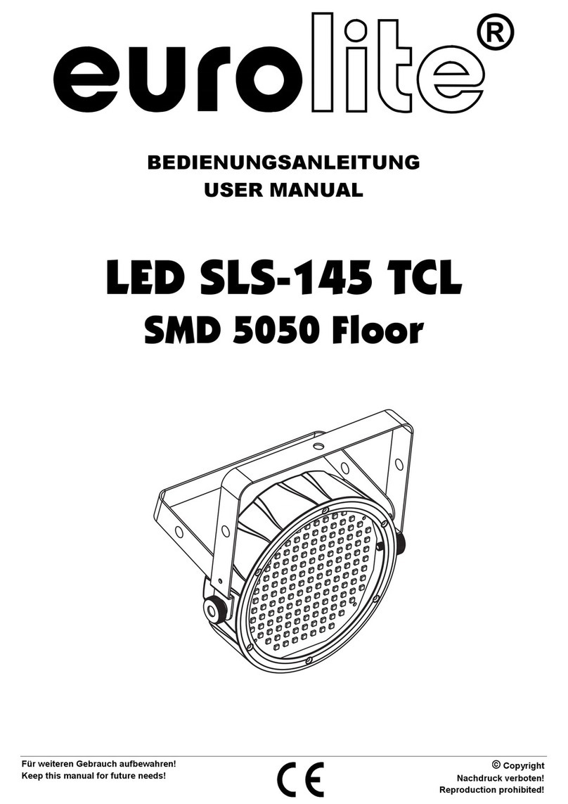 EuroLite LED SLS-145 TCL SMD 5050 Floor user manual
