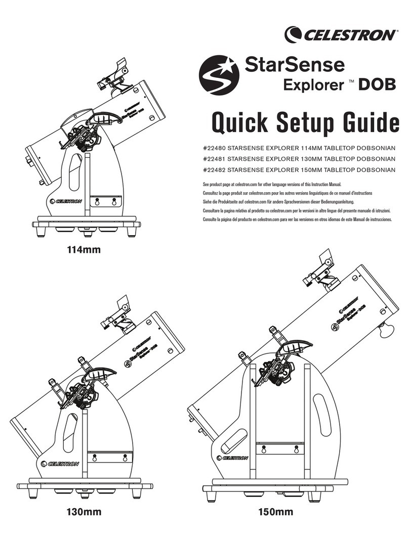Celestron StarSense Explorer DOB User manual Celestron StarSense Explorer DOB User manual