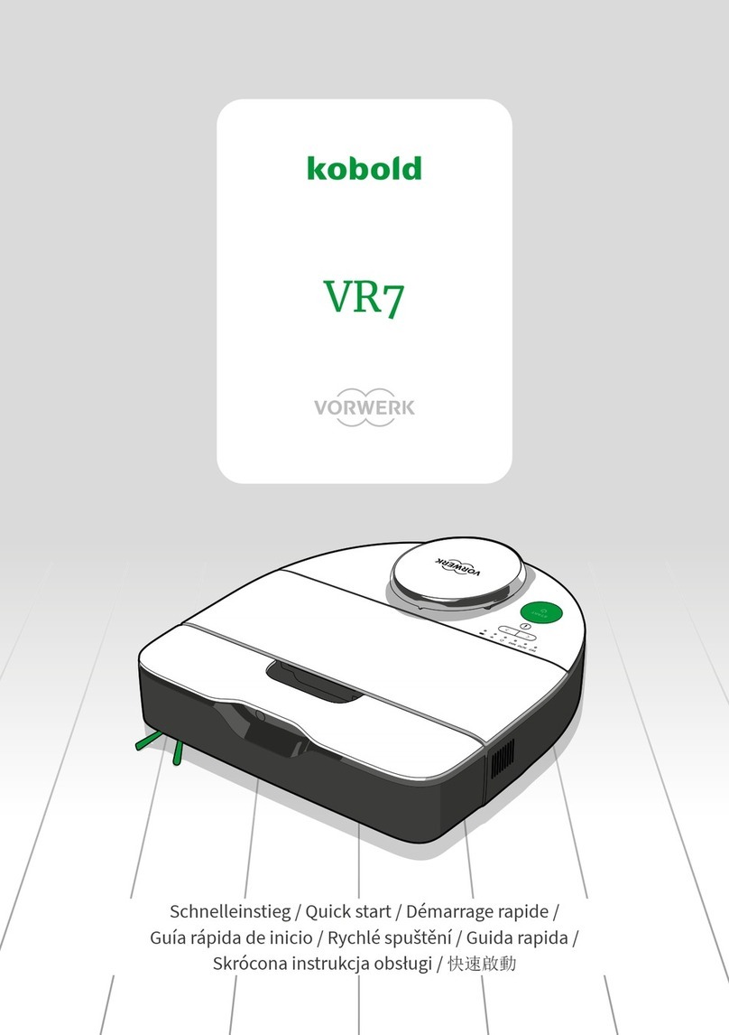 Kobold VORWERK VR7 quick start