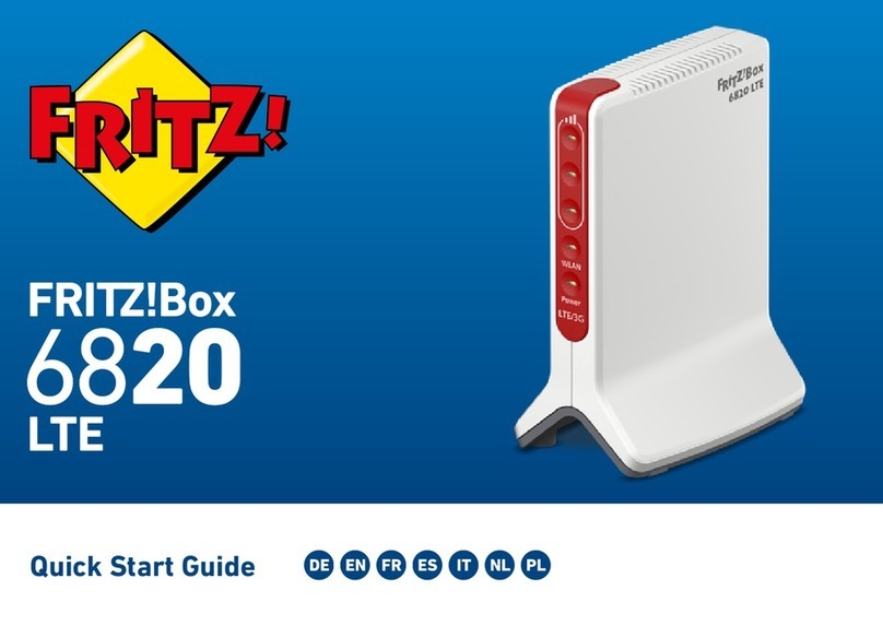 Fritz!Box 6820 LTE quick start guide