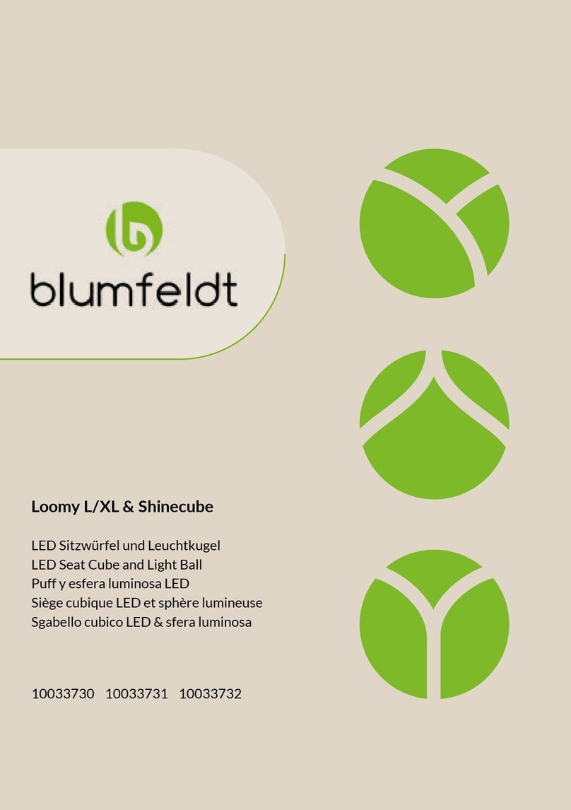 Blumfeldt Loomy L User manual Blumfeldt Loomy L User manual