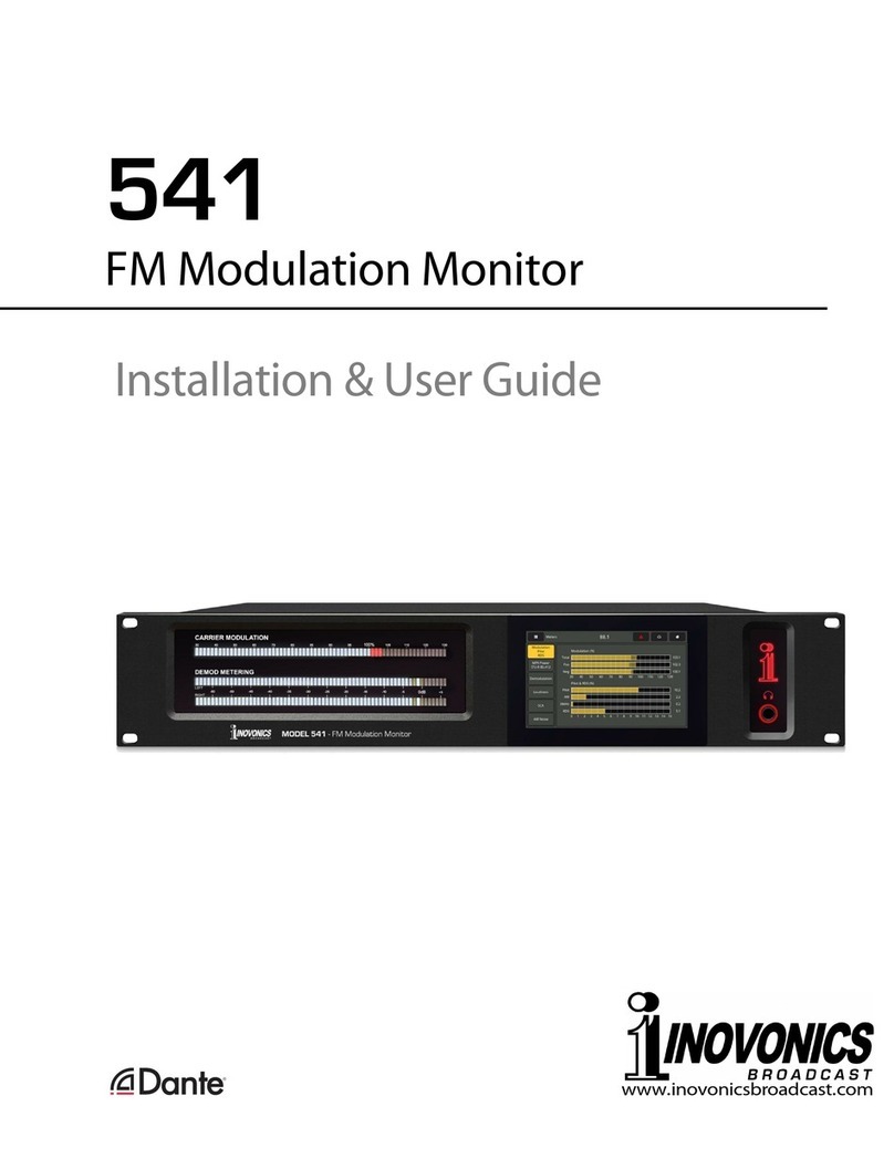 Dante Inovonics 541 Installation & user guide