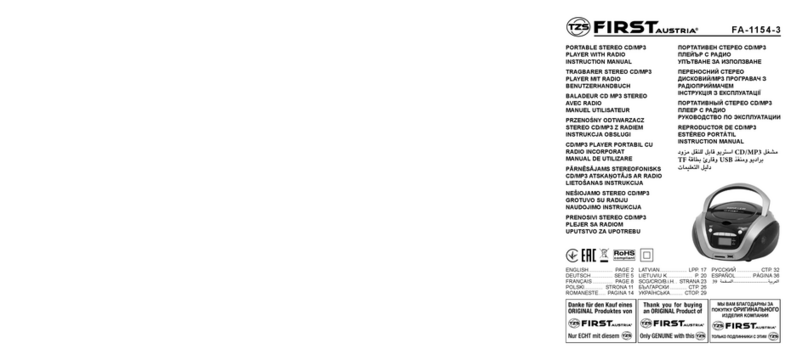 TZS First AUSTRIA FA-1154-3 instruction manual