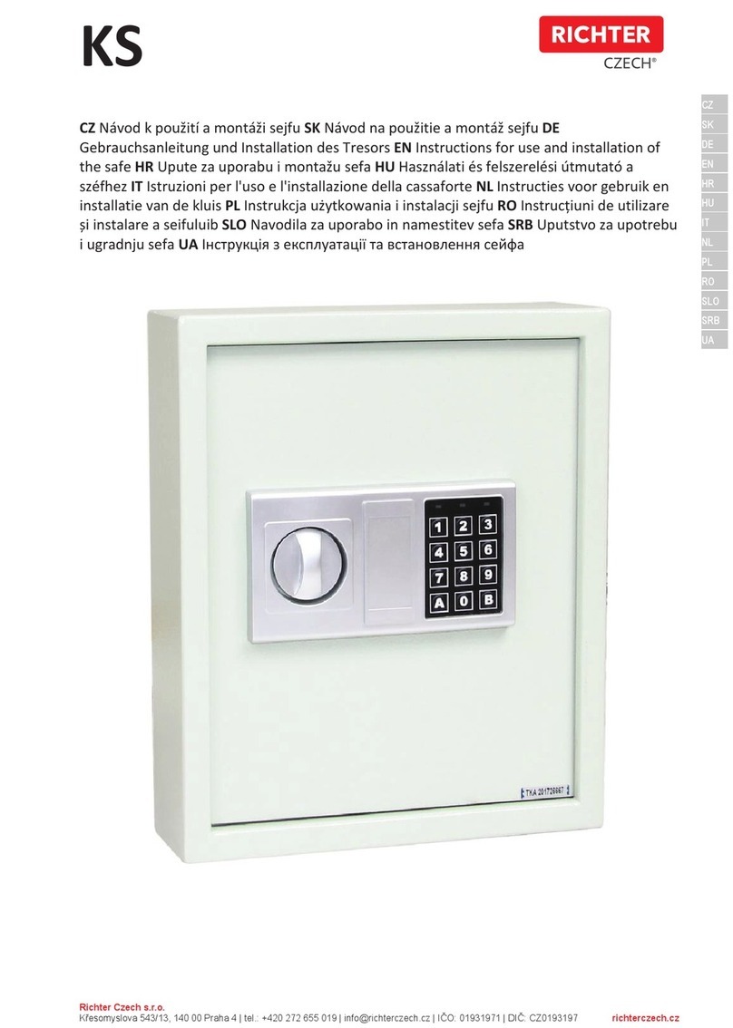 RICHTER CZECH KS Operation manual