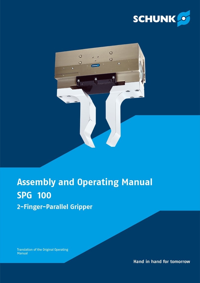 SCHUNK SPG 100 User instructions