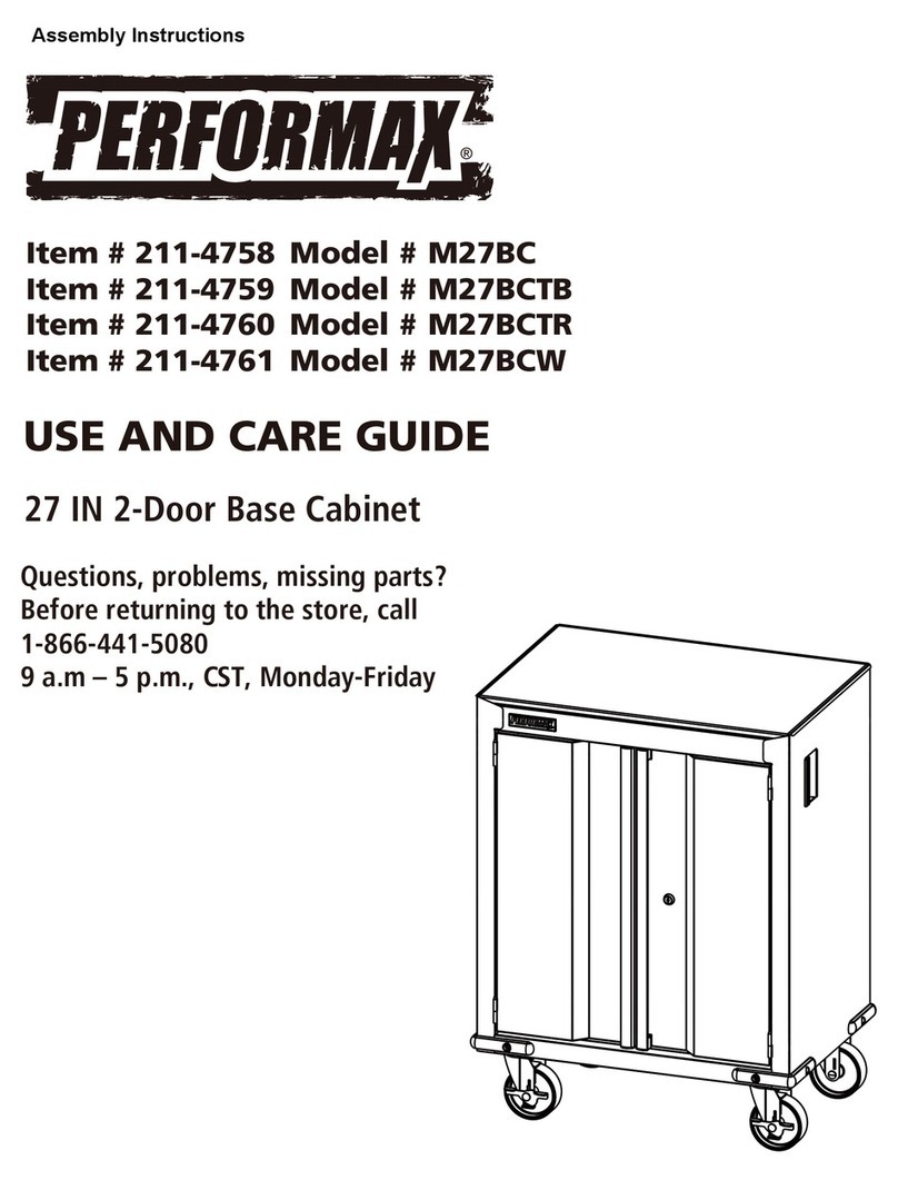 Performax M27BC Assembly instructions