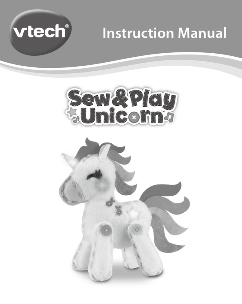 V-tech Sew & Play Unicorn 5664 User manual