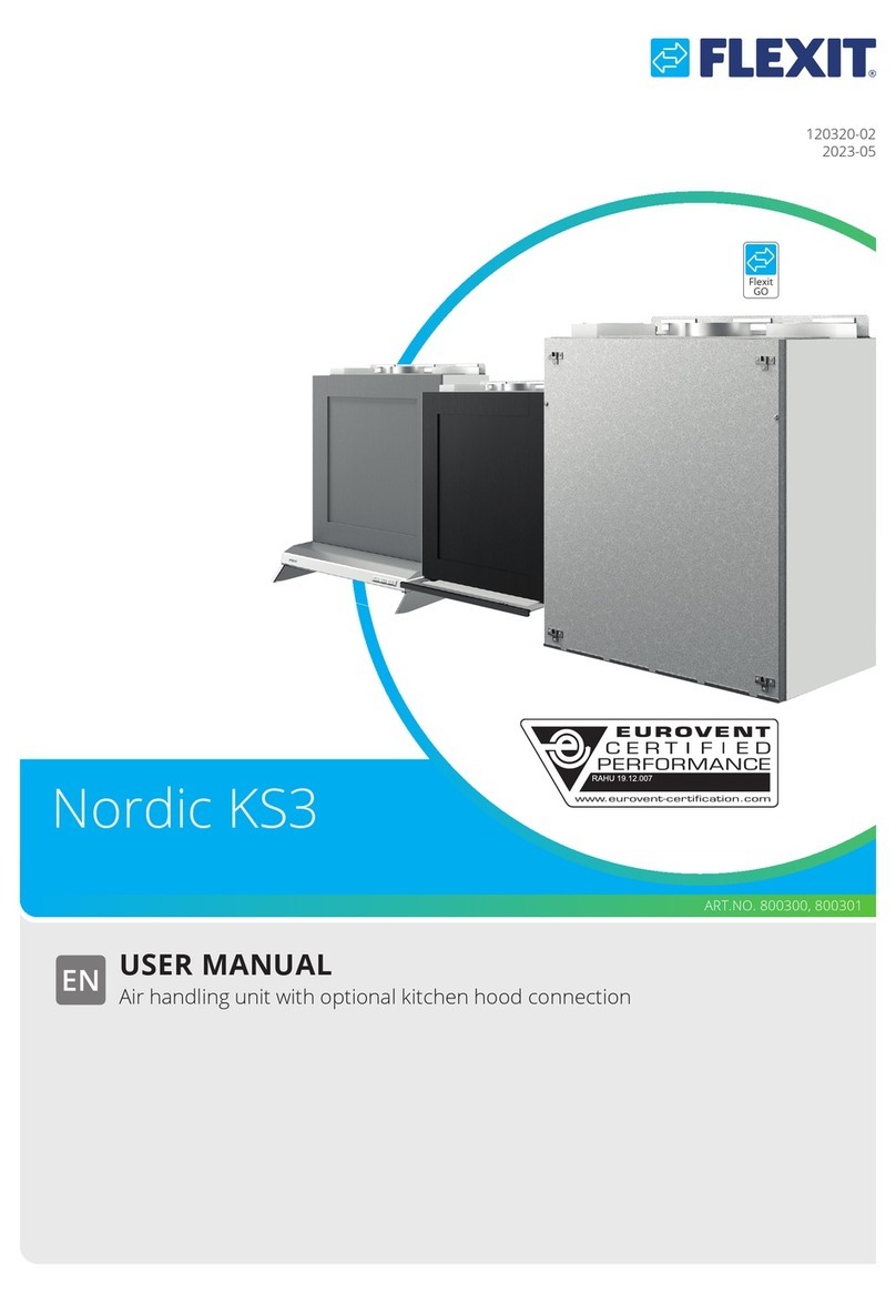 Flexit Nordic KS3 User manual