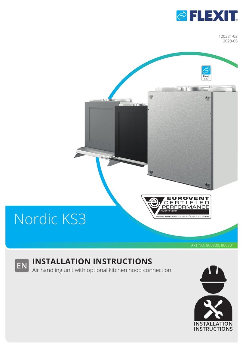 Flexit Nordic KS3 User manual