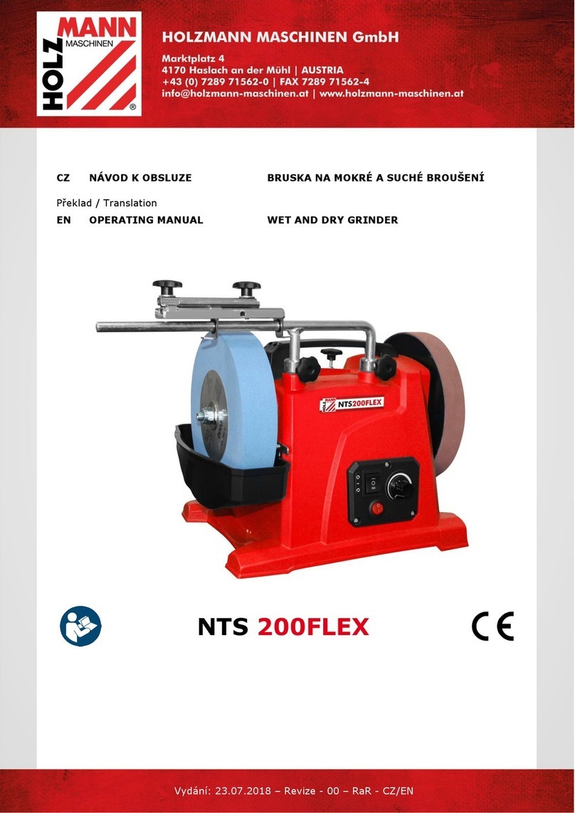 HOLZMANN MASCHINEN NTS 200FLEX operating manual