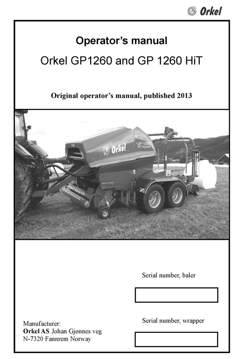 ORKEL GP 1260 User manual