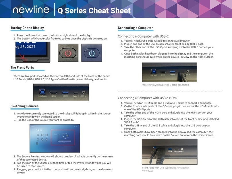NewLine Q Series User manual