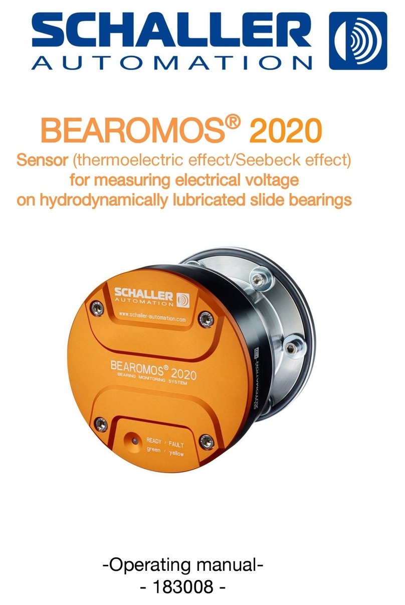 Schaller BEAROMOS 2020 operating manual